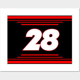 Kyle Sieg #28 2024 NASCAR Design Posters and Art